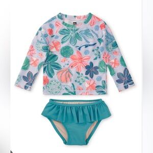 Tea Collection Rash Guard Under the Sea 12-18 months
